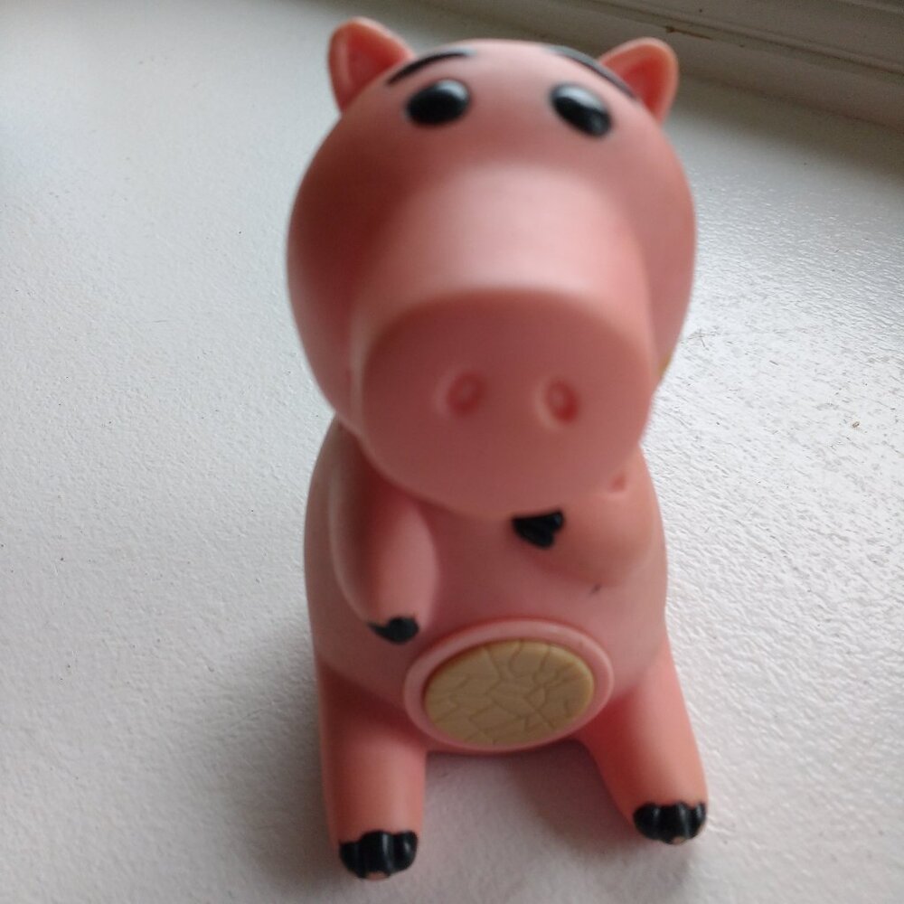 Hamm Pig Squeeze Pop Cork 3" Disney Toy Story 2